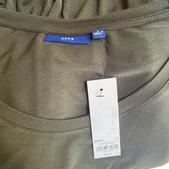 NWT Apt 9 Tunic - Picture 3 of 4